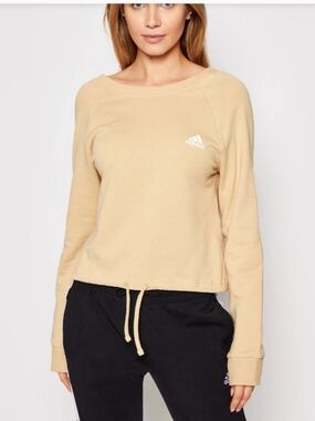 Adidas Essentials Cropped Dance Sweatshirt